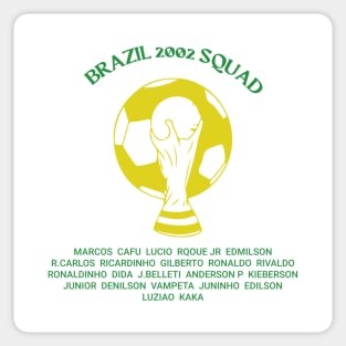 Brazil 2002 Squad Sticker